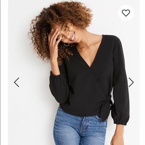 Texture & Thread by Madewell Red Blouse